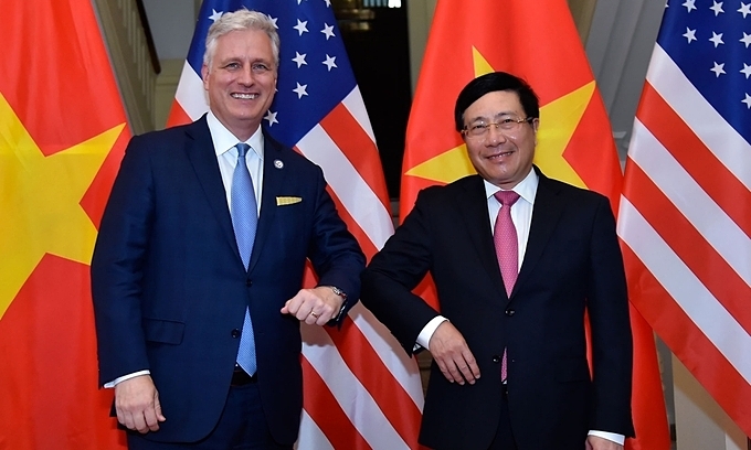 米国の国家安全保障担当補佐官はベトナムとの協力を拡大しようとしています