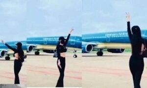 航空機の近くでビデオを撮影した女性に6カ月間の飛行禁止処分